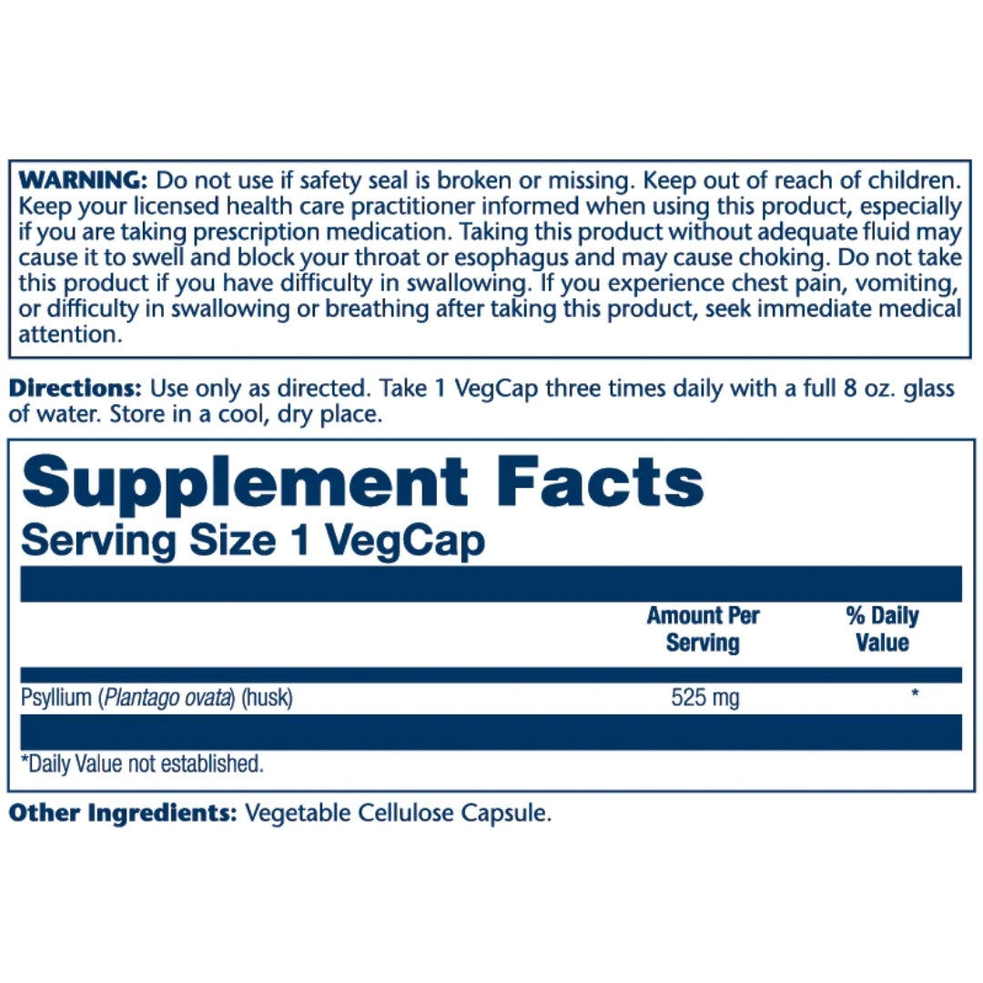 Psyllium Husk 525mg - Medaid