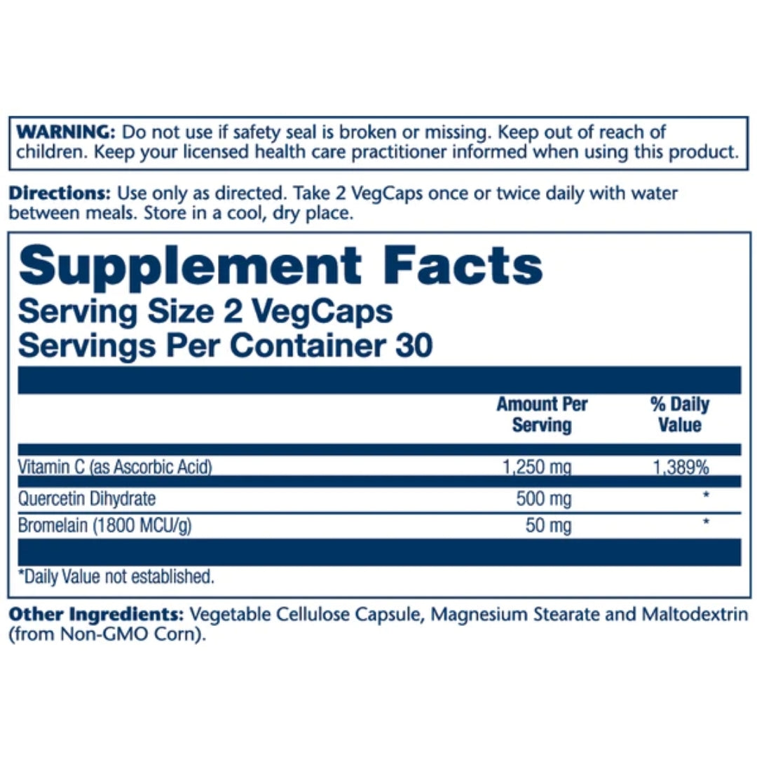 Quercetin Bromelain & Vitamin C - Medaid International