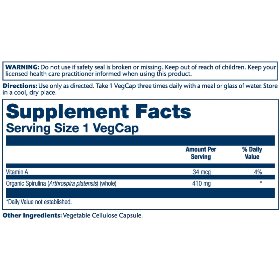 Spirulina 410mg - Medaid