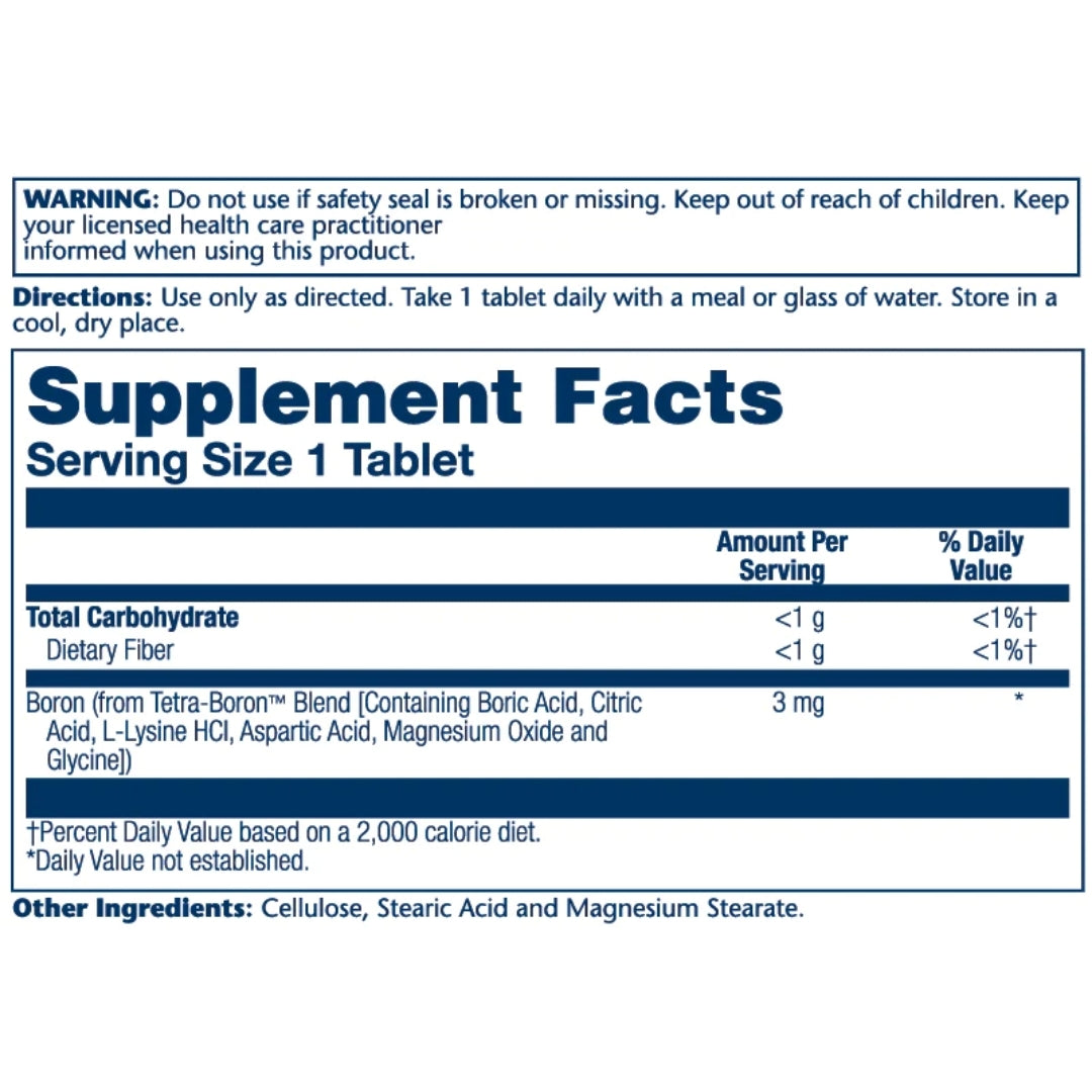 Tetra-Boron™ 3mg - Medaid International