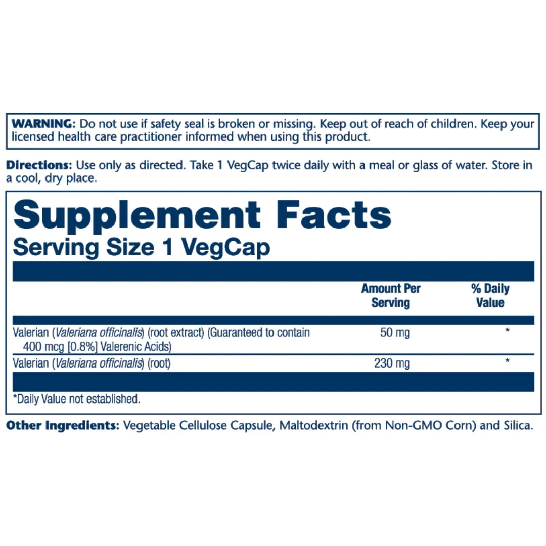 Valerian Root Extract 50mg - Medaid