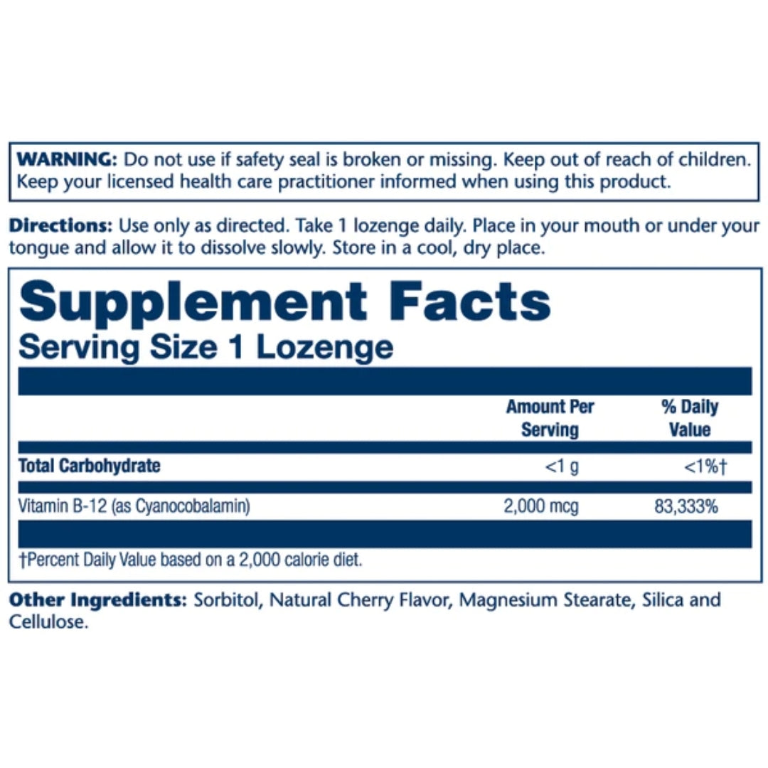 Vitamin B-12 2000mcg - Medaid
