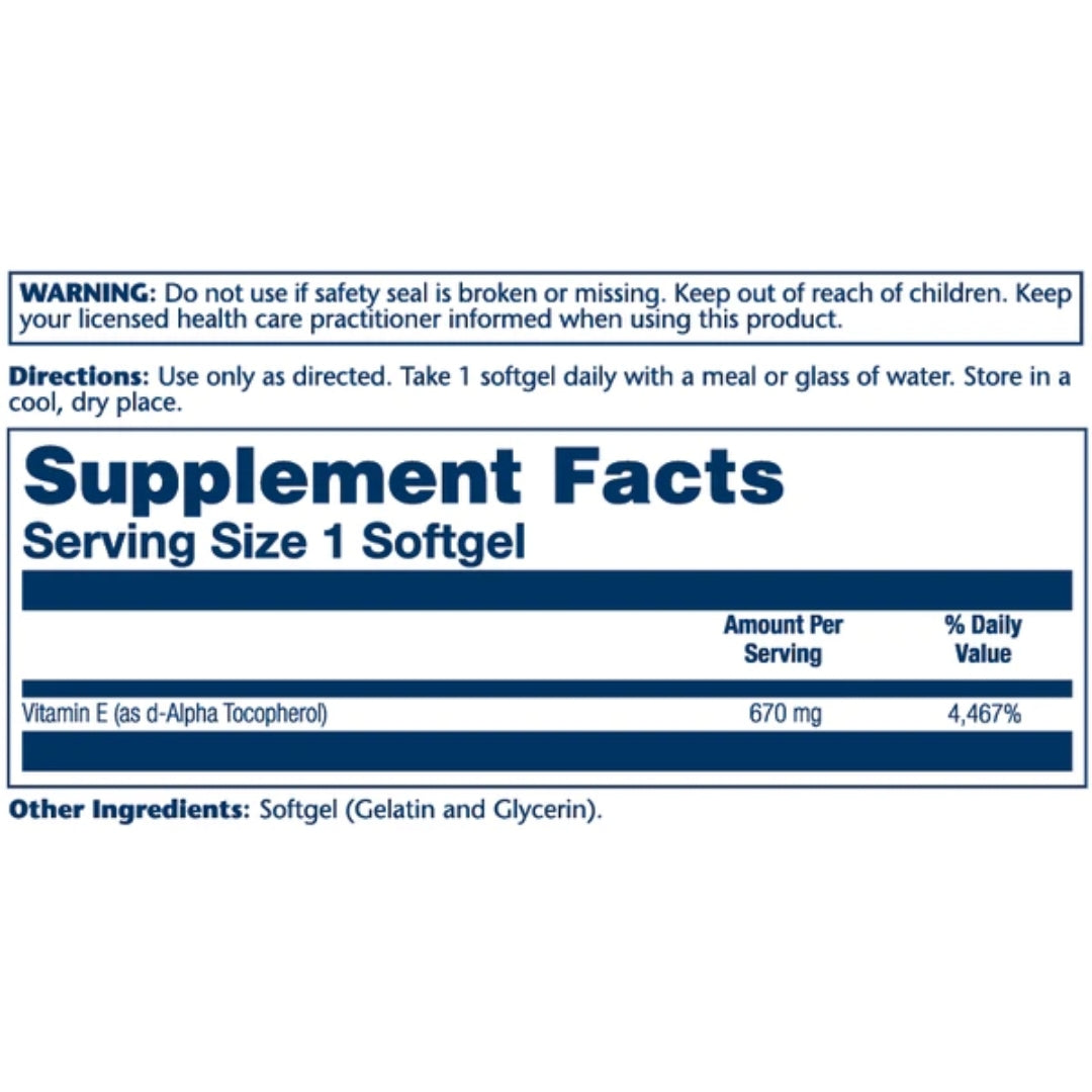 Vitamin E 670mg - Medaid
