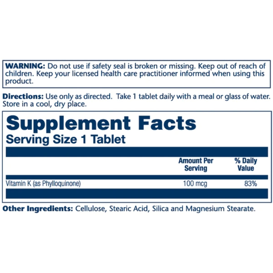Vitamin K 100mcg - Medaid