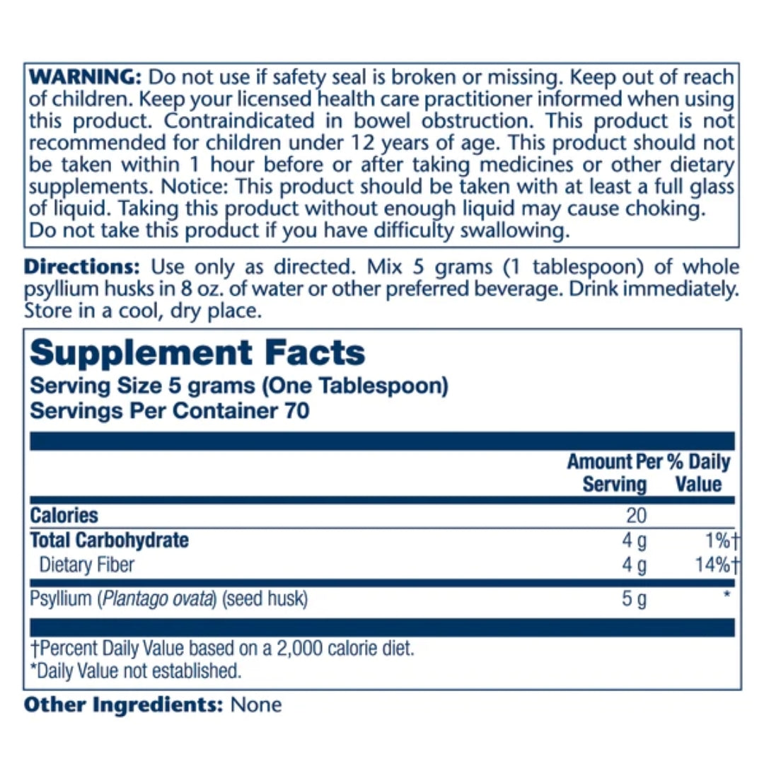 Whole Psyllium Husk - Medaid