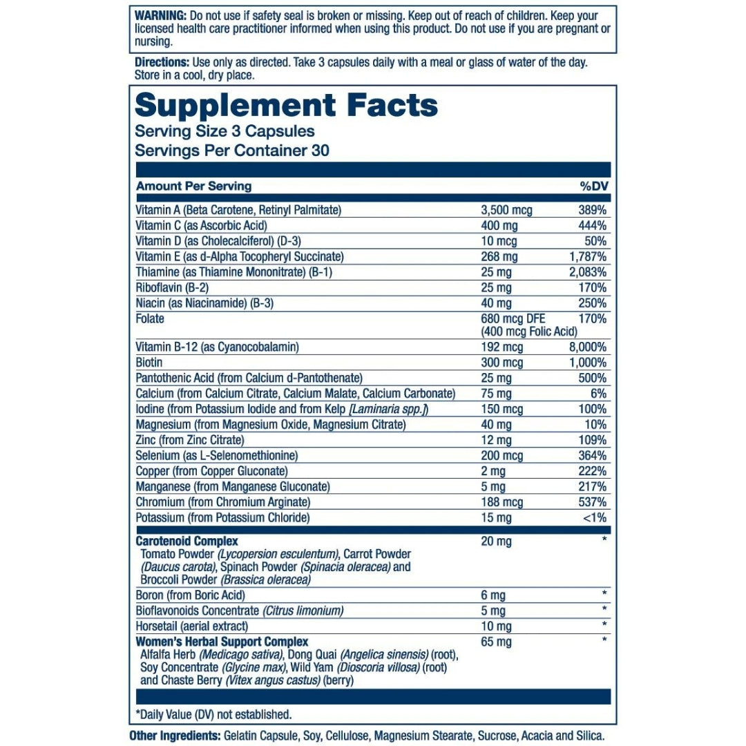 Women's Golden Multivitamin - Medaid International