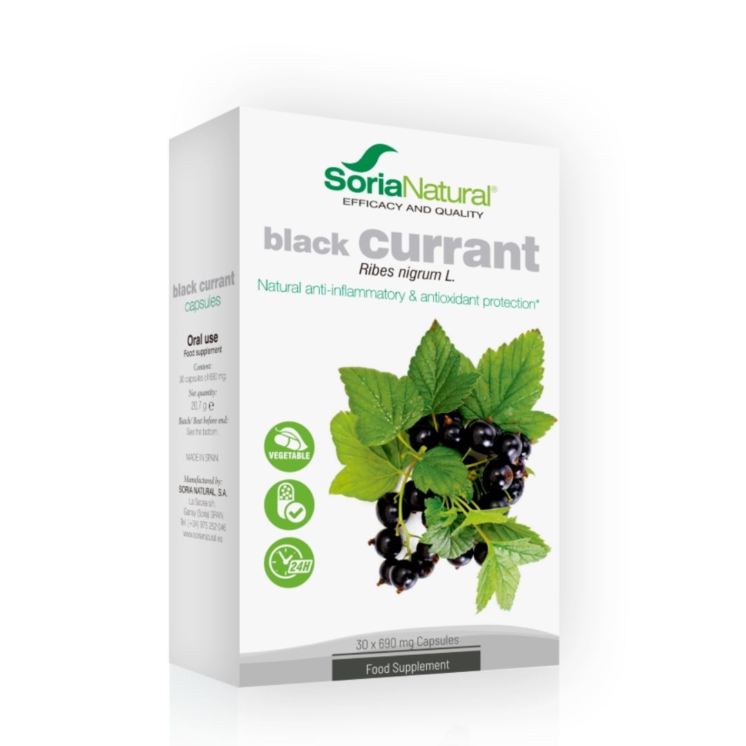 Soria Natural BlackCurrant 30 Capsules - Medaid International