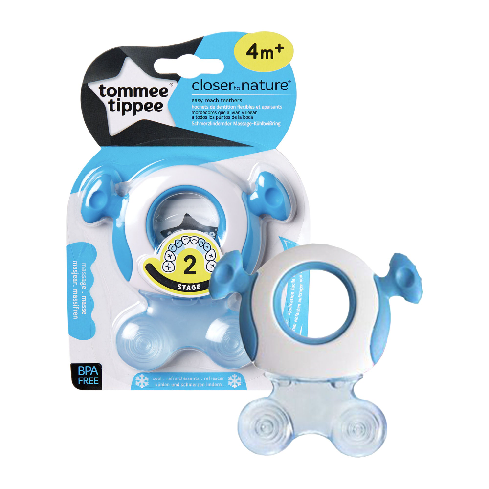 Tommee Tippee Closer To Nature Teether 4 M+ - Medaid International