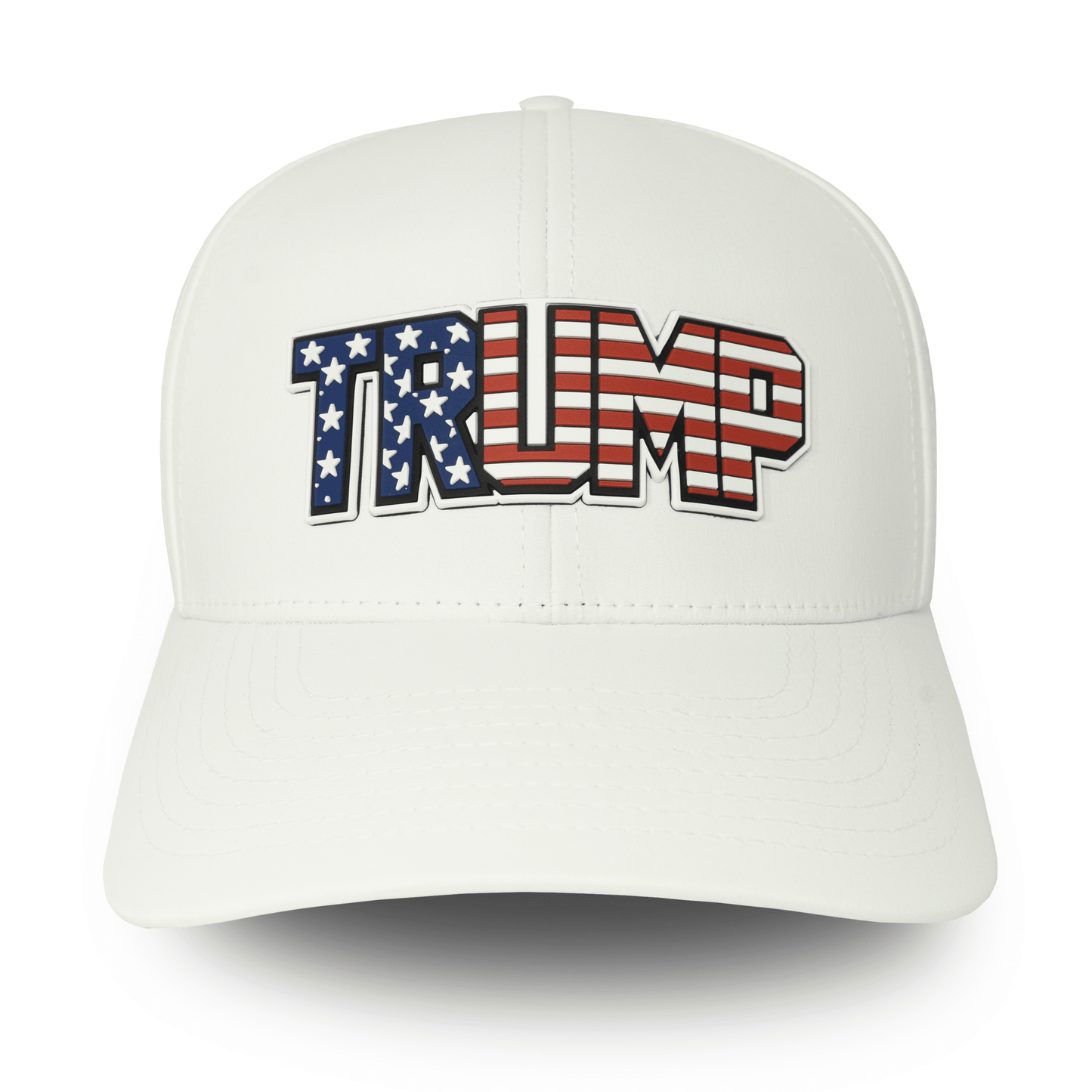 Trump Stars & Stripes Hat - White - Medaid International
