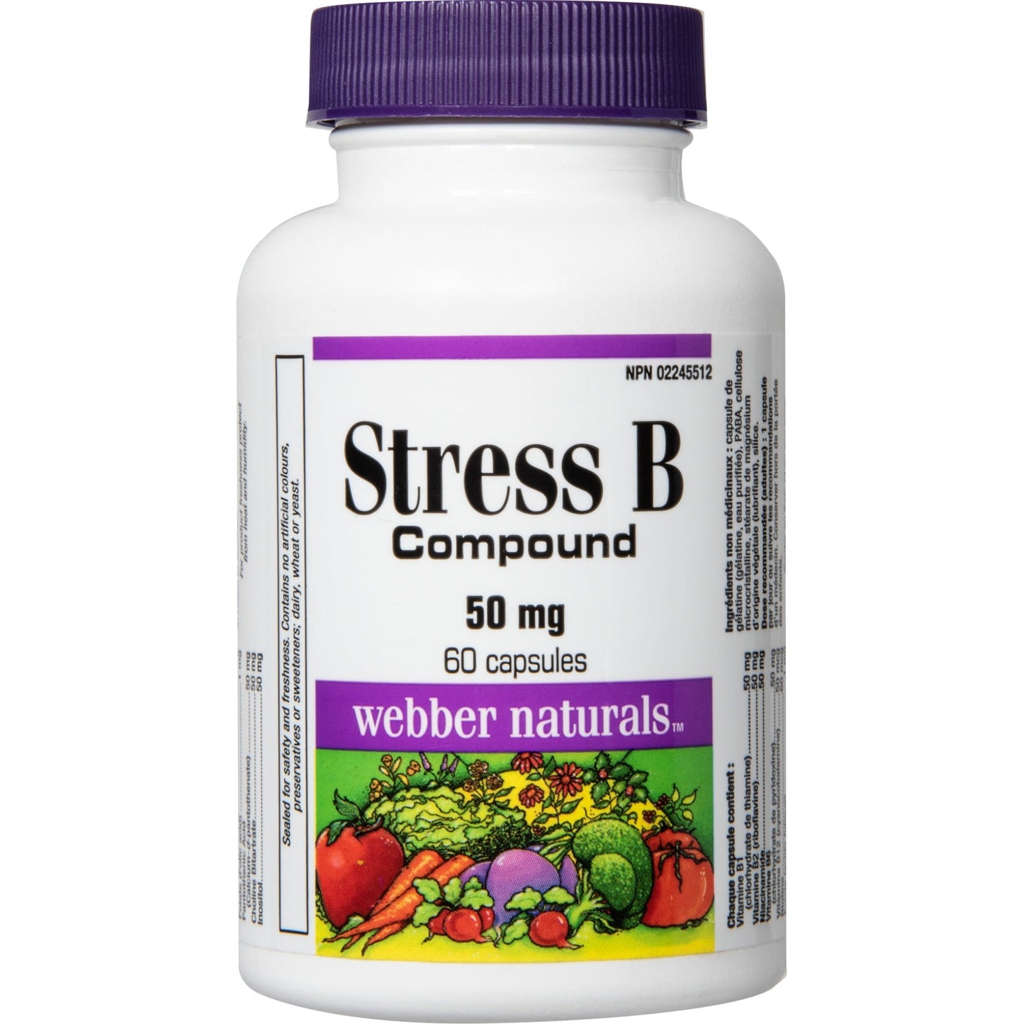 Webber Naturals® Stress B - 60 Capsules - Medaid International