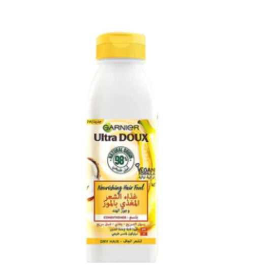 Garnier ultra doux conditioner hair food Banana & Shea for dry hair 350ml - Medaid International