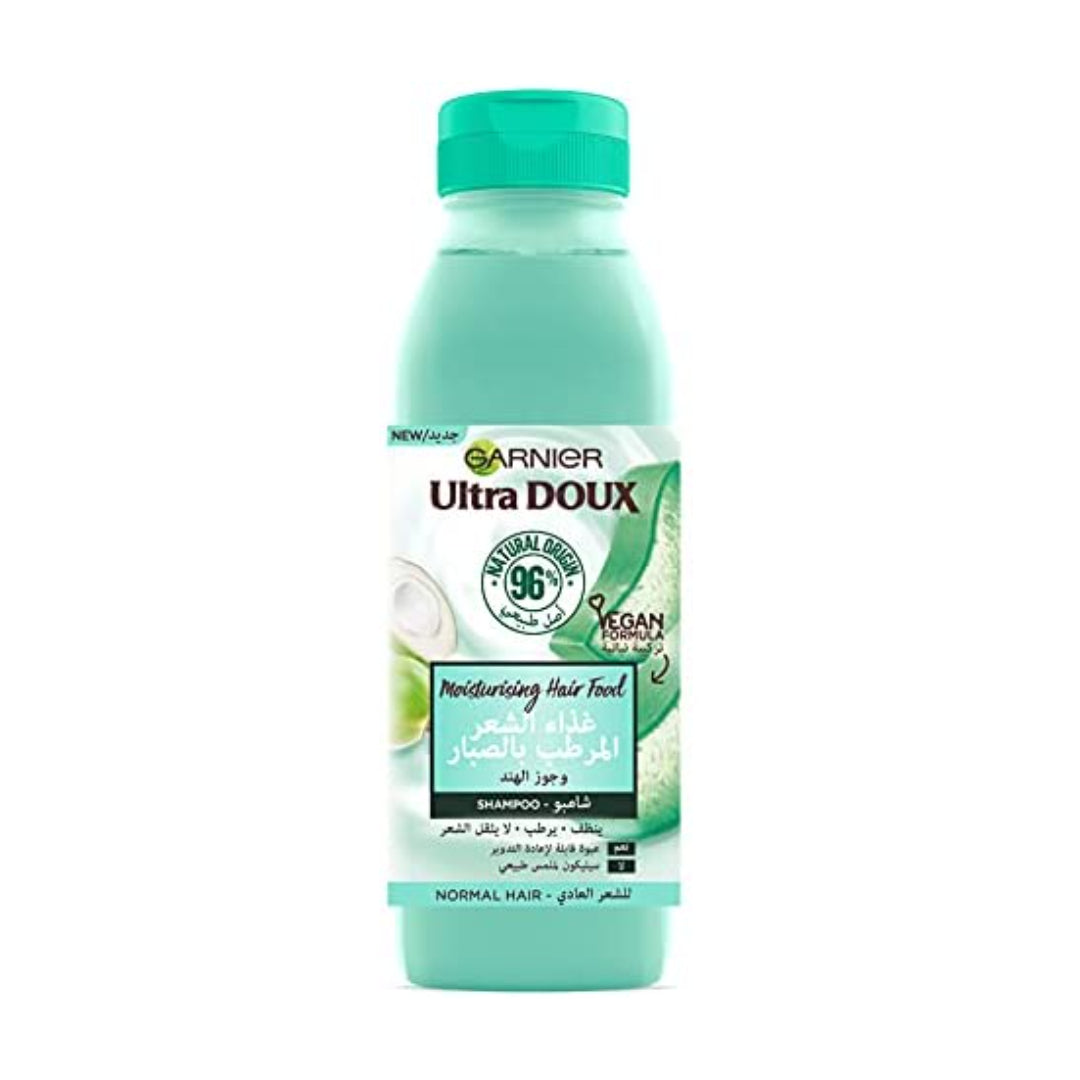 Garnier ultra doux shampoo hair food for normal hair 350ml - Medaid International