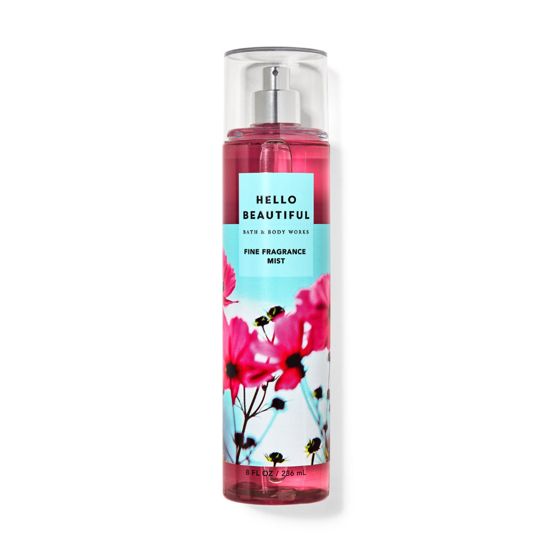 Bath And Body Works Fine Fragrance Mist 236ml - Hello Beautiful - Medaid