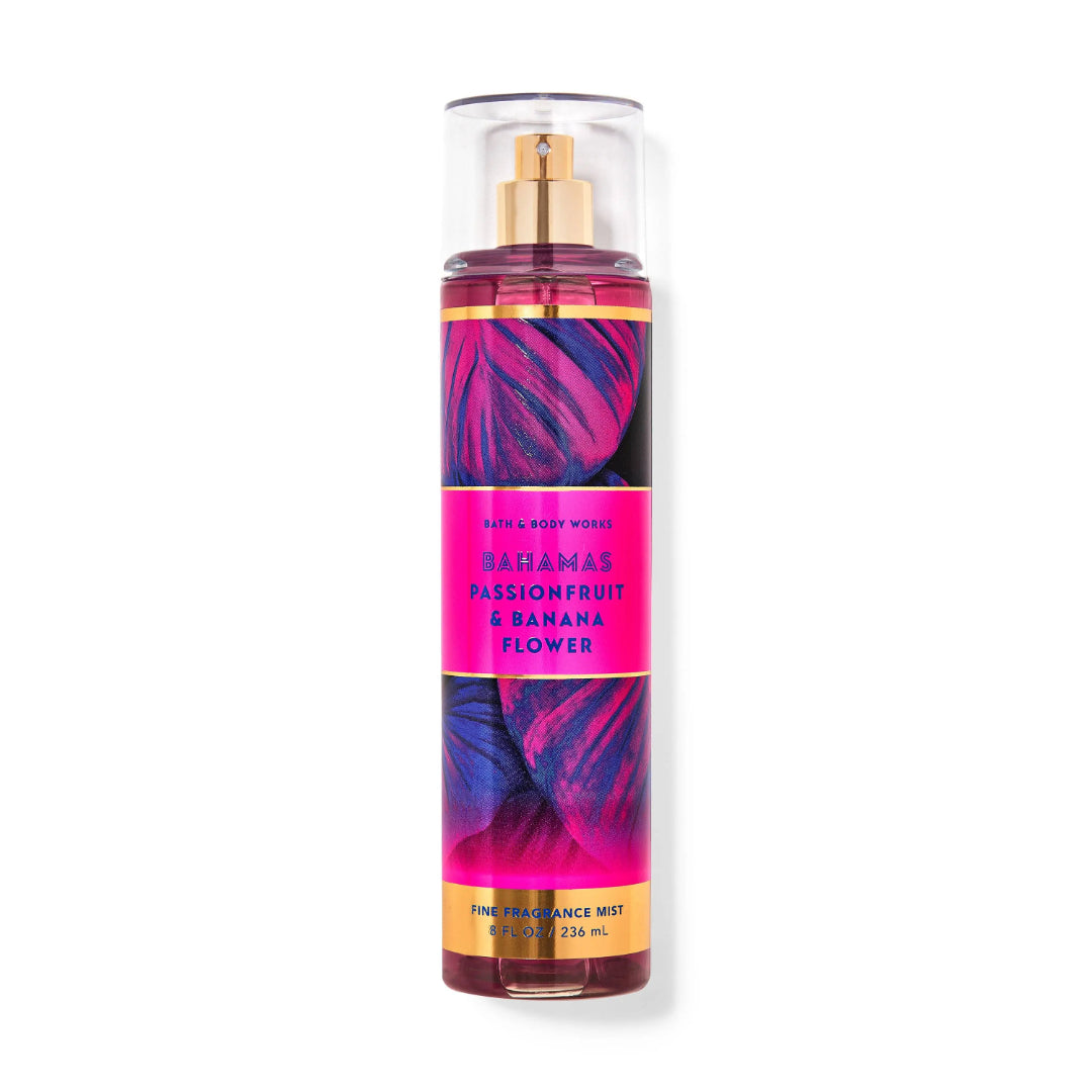 Bath And Body Works Fine Fragrance Mist 236ml - Bahamas Passionfruit & Banana Flower - Medaid International