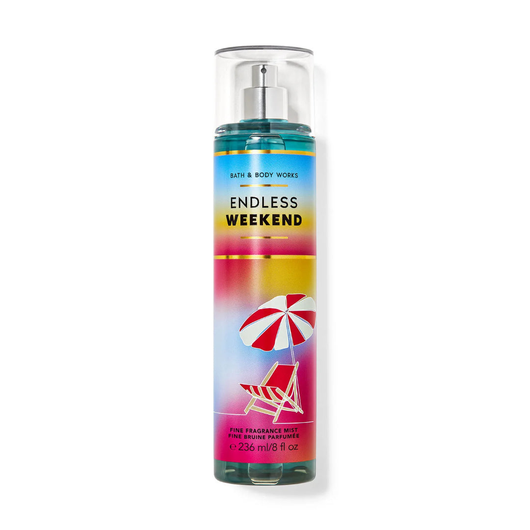 Bath And Body Works Fine Fragrance Mist 236ml - Endless Weekend - Medaid International