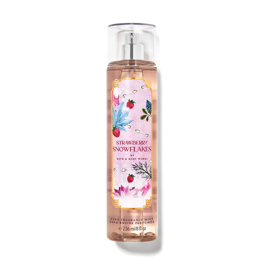 Bath And Body Works Fine Fragrance Mist 236ml - Strawberry Snowflakes - Medaid International