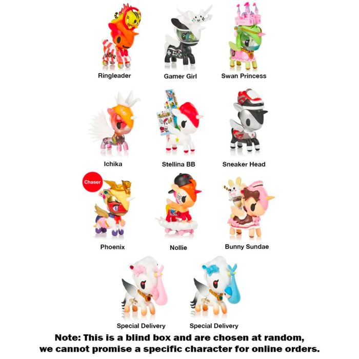 Tokidoki - Unicorno Series 11 Blind Box Vinyl Figure (1 Random) - Medaid International