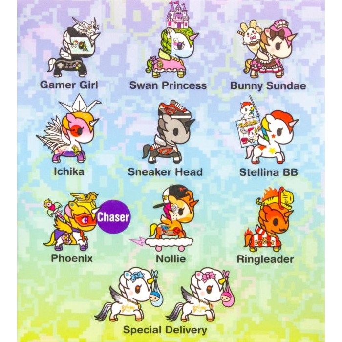 Tokidoki - Unicorno Series 11 Blind Box Vinyl Figure (1 Random) - Medaid International