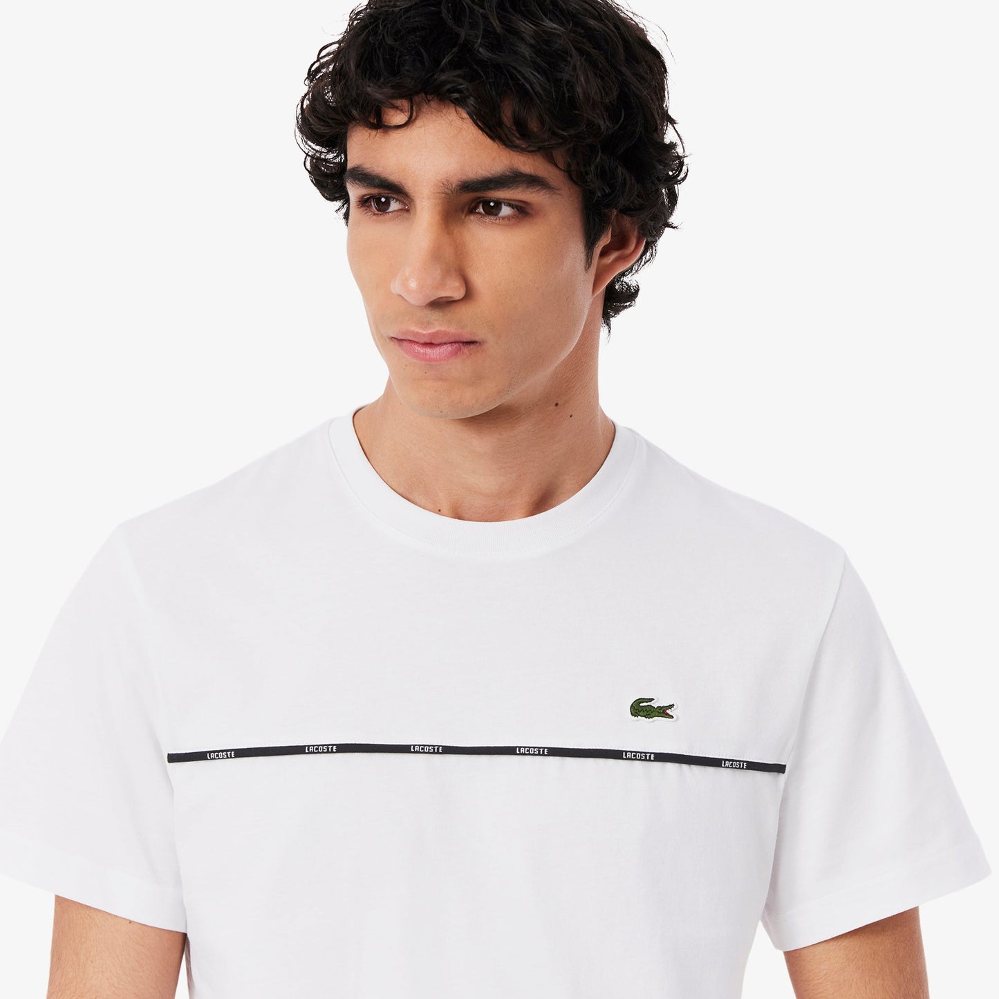 Lacoste Trim Cotton Jersey T-shirt - TH9842 - Medaid International