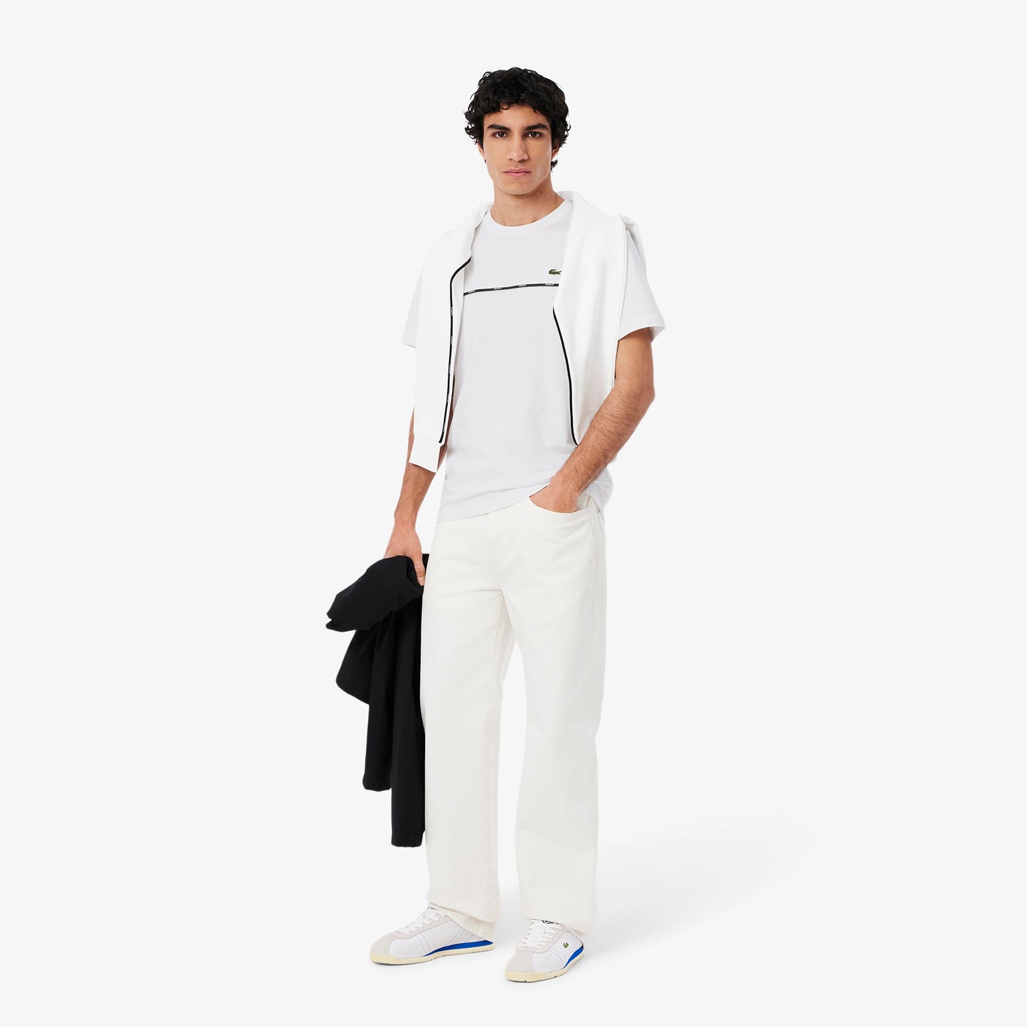 Lacoste Trim Cotton Jersey T-shirt - TH9842 - Medaid International