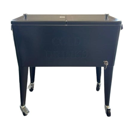 Party Cooler with Basket (Black) - Medaid International