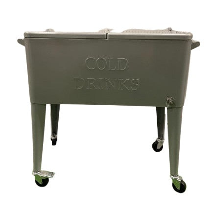 Party Cooler with Basket (Black) - Medaid International