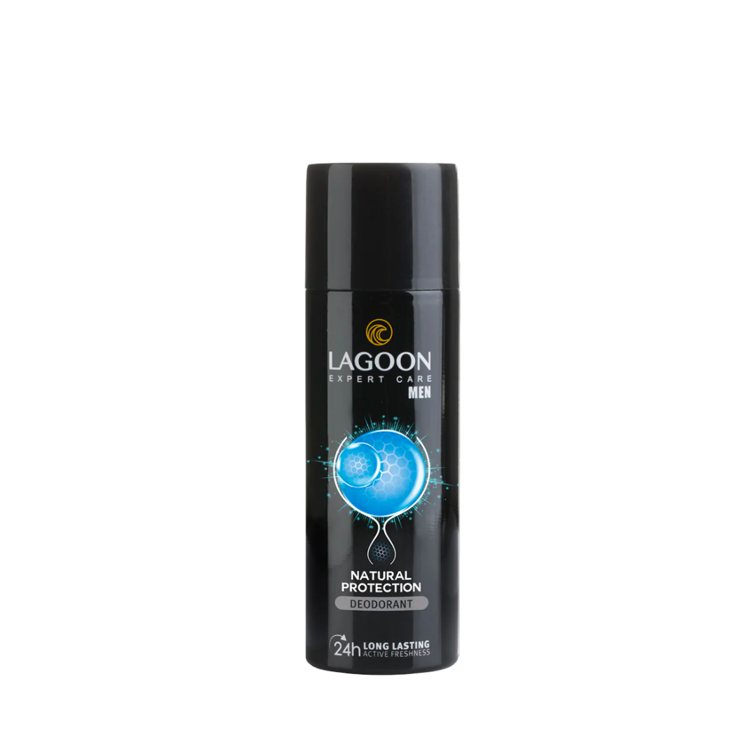 Lagoon Deo Spray for Men 150ml - Natural Protection - Medaid