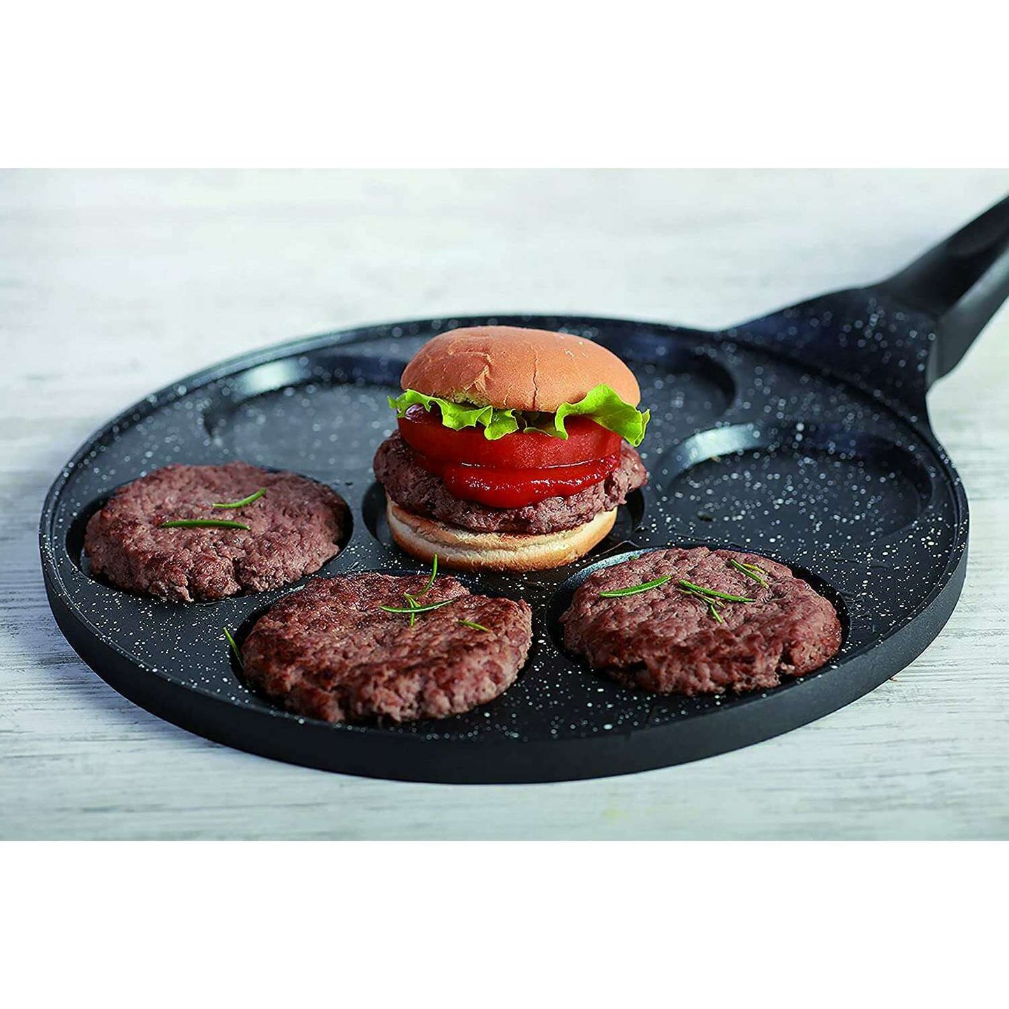 Premium Black Multifunctional Pancake Pan 26 cm - Medaid International