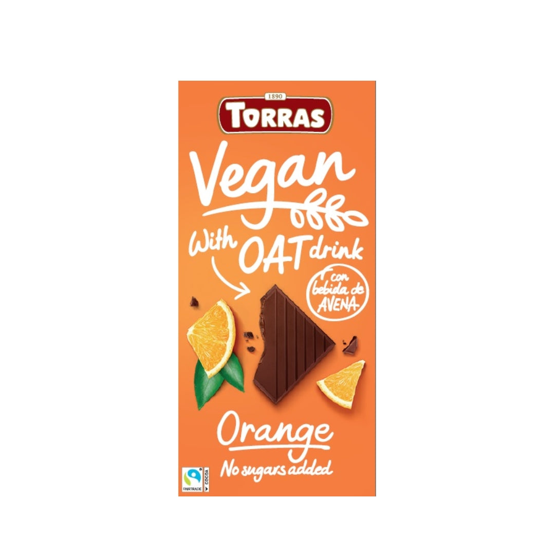 Vegan Chocolate With Oat Drink Orange - Medaid International