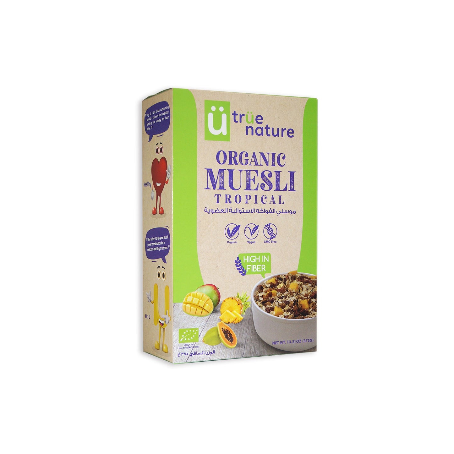 TRÜE NATURE ORGANIC MUESLI TROPICAL - Medaid International