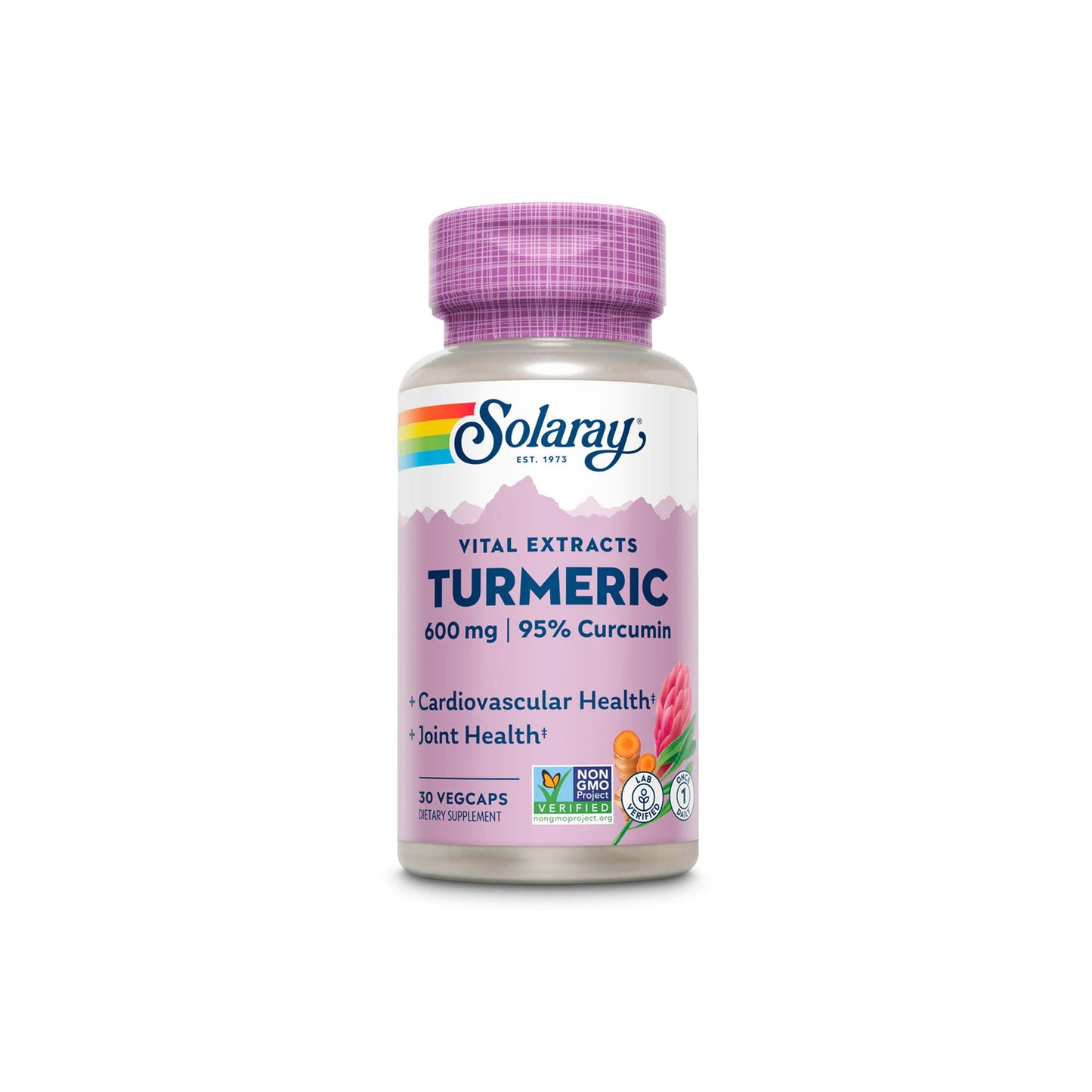 SOLARAY TURMERIC ROOT EXTRACT 600mg - Medaid International