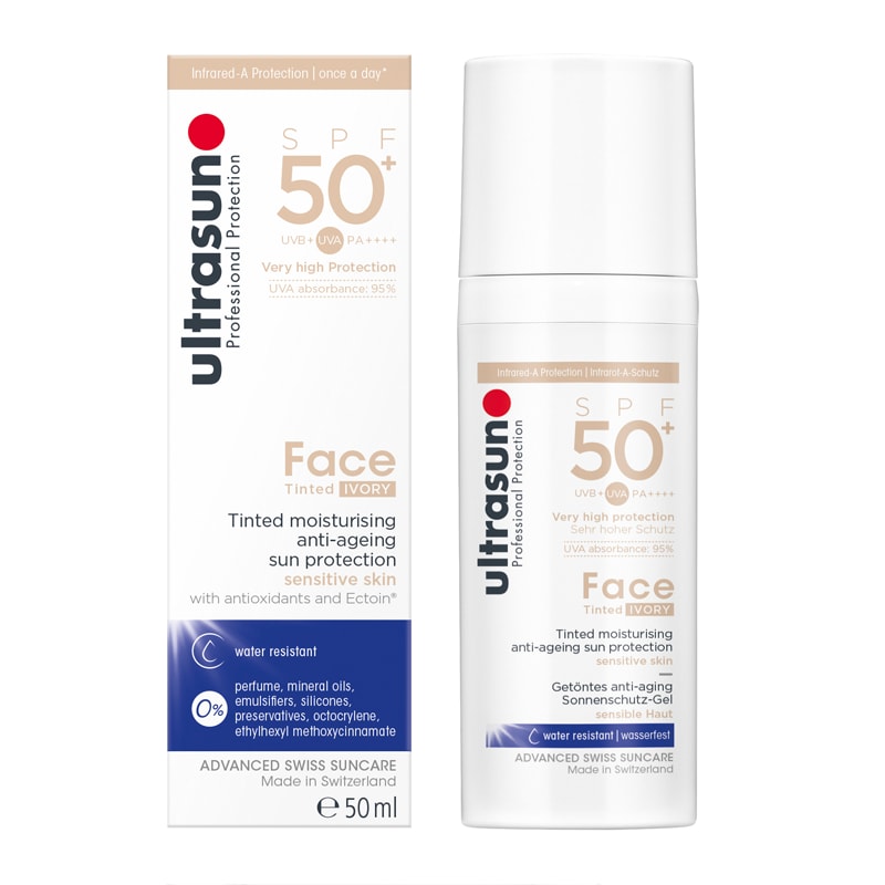 Ultrasun Face Anti-Ageing Tinted Ivory Spf 50+ 50ML - Medaid International
