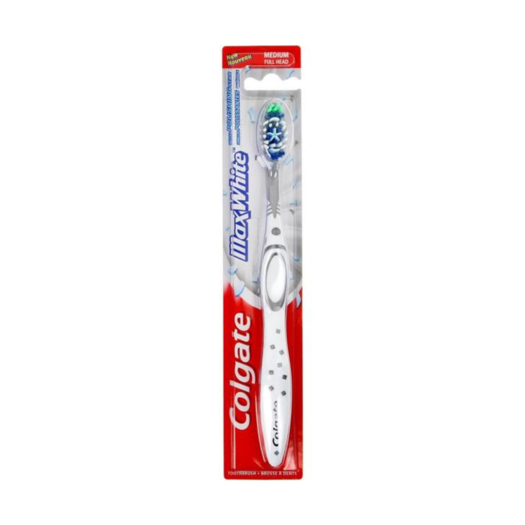 Colgate Max White Whitening Medium Toothbrush - Medaid International