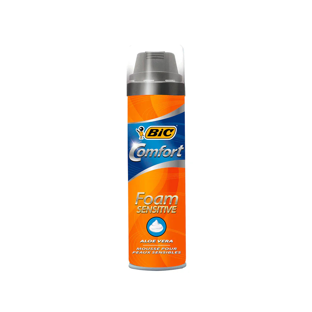 Bic 007 Comfortable Foam Sensitive 250 mL - Medaid
