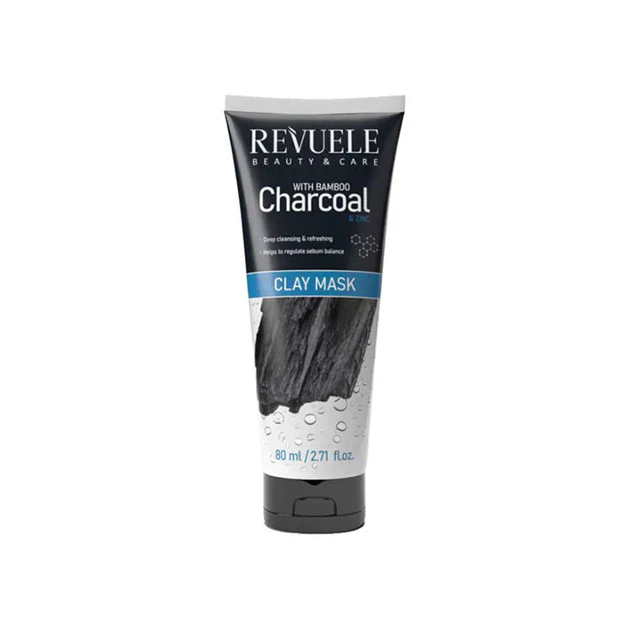 REVUELE BAMBOO CHARCOAL CLAY MASK, 80ml - Medaid International