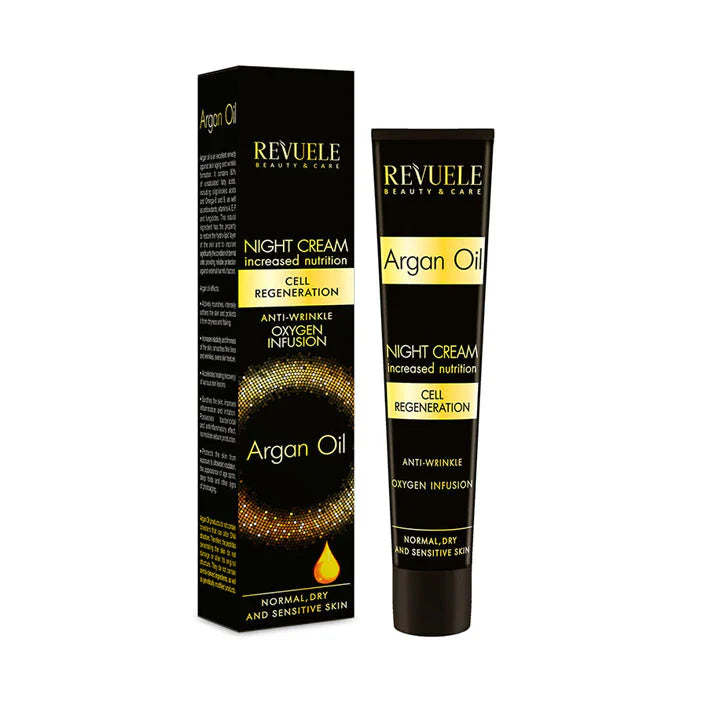 REVUELE ARGAN OIL Night Cream 50ml, 12pcs - Medaid International