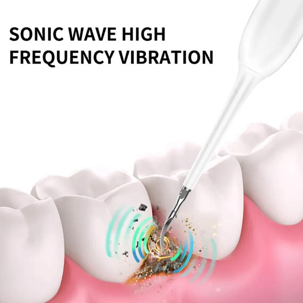 Electric Teeth Cleaner 2 in 1 Electric Teeth with Toothbrush Head - Medaid International