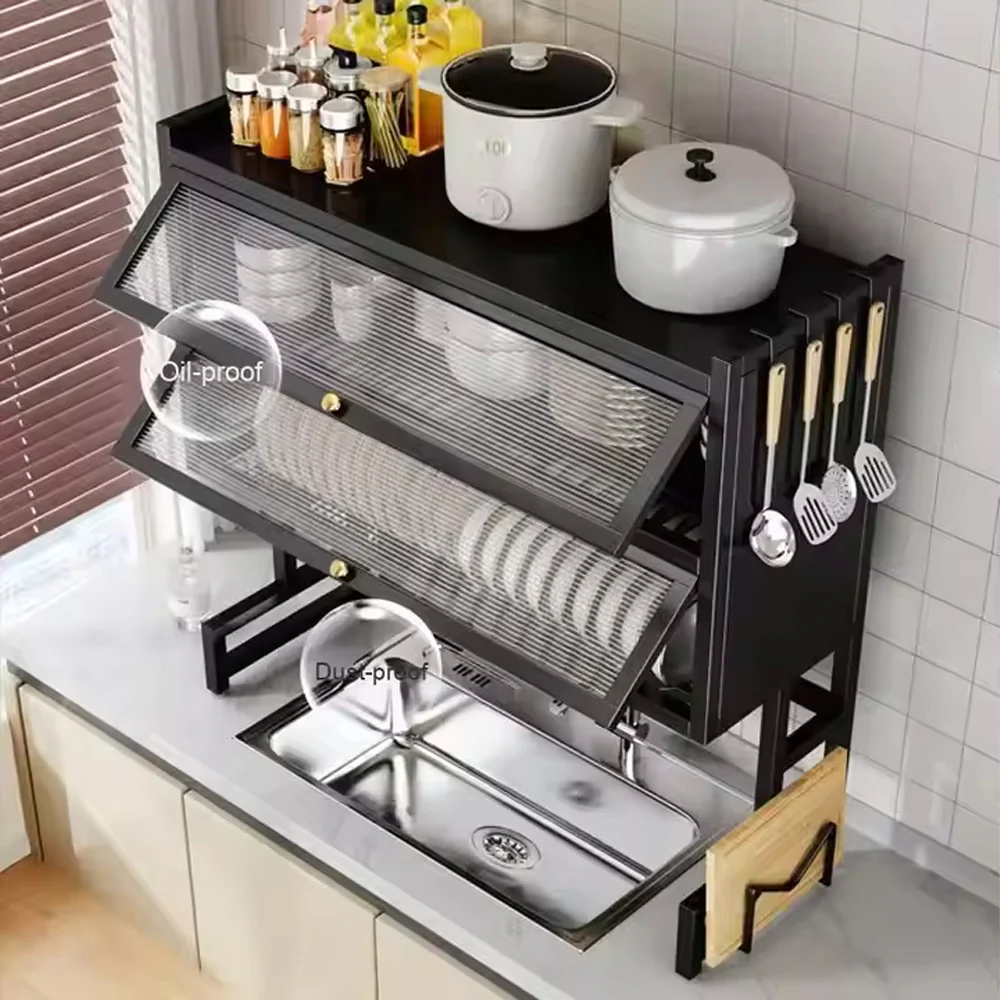 Sink Dish Rack, Space Saving & Multi-Functional Organizer - Medaid International