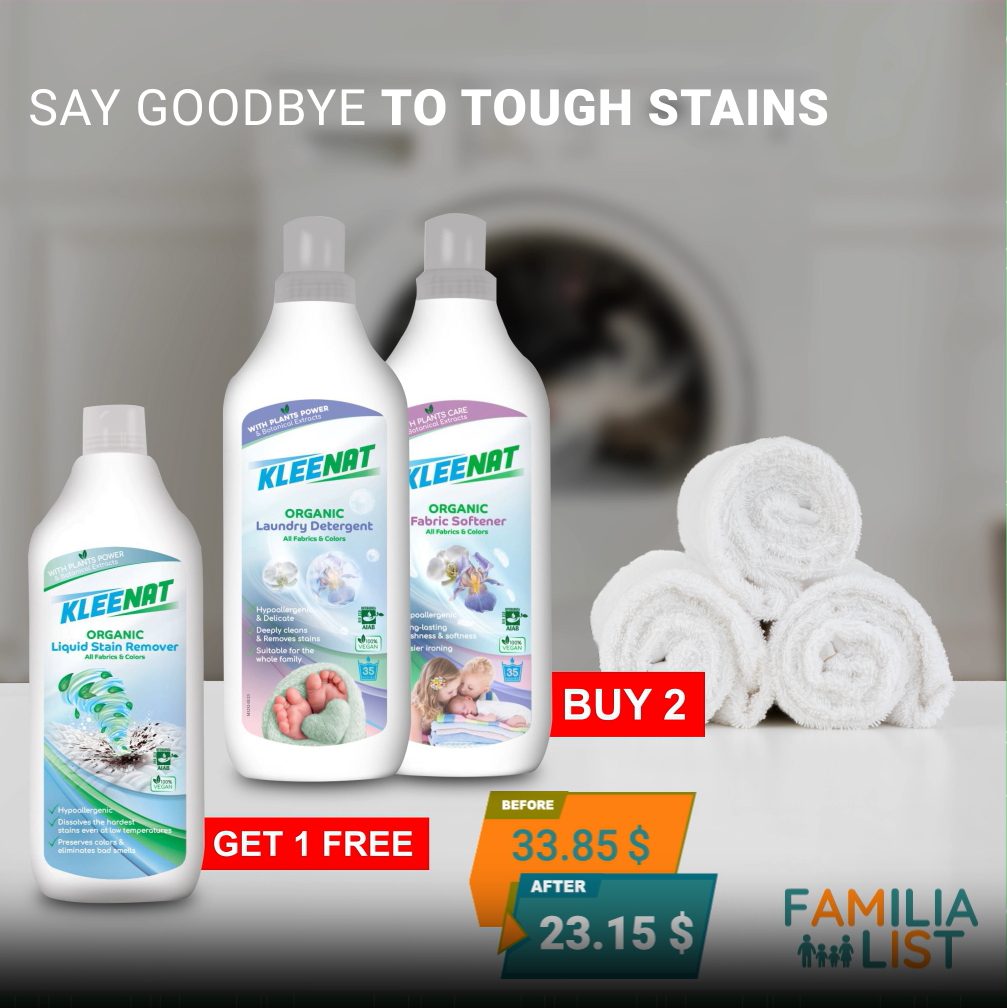 Kleenat Bundle Laundry Essentials Trio - Medaid International