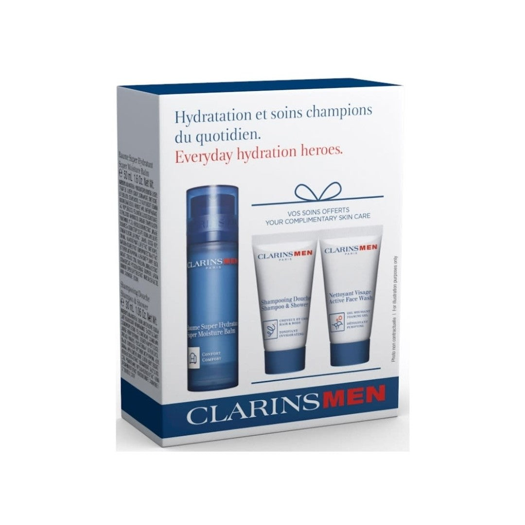 Clarins Men Everyday Hydration Heroes Set - Medaid