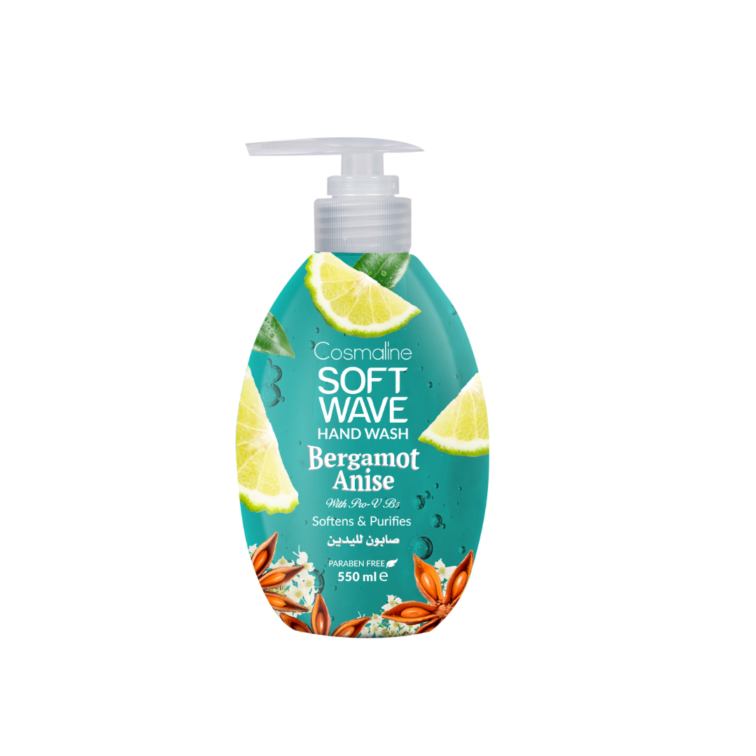 Cosmaline Soft Wave Liquid Soap Bergamot Anise 550ml - Medaid International