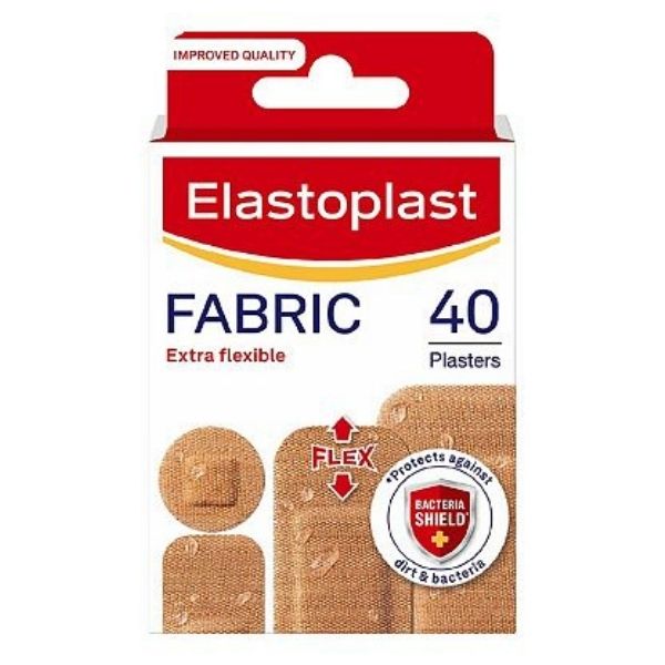 Elastoplast - Fabric Water Repellent 40 Plasters - Medaid International