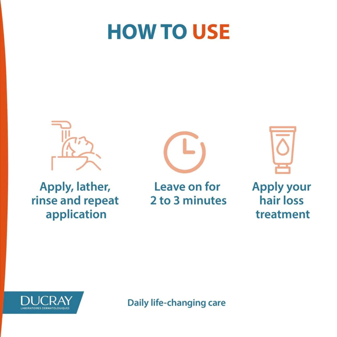 Ducray Anaphase+ Anti-Hair Loss Complement Shampoo 400ml - Medaid International