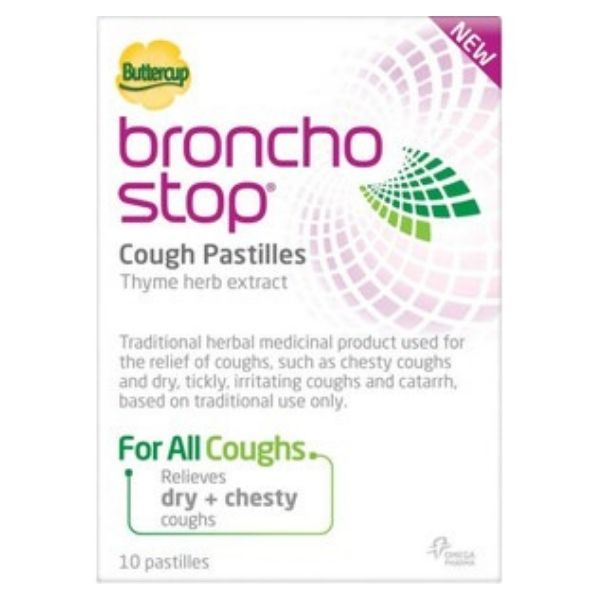 Broncho Stop - Cough Pastilles 10x - Medaid International