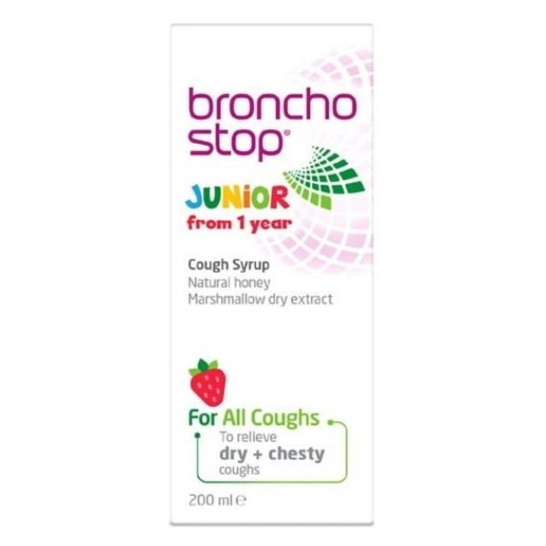 Broncho Stop - Junior Cough Syrup 200ml - Medaid International