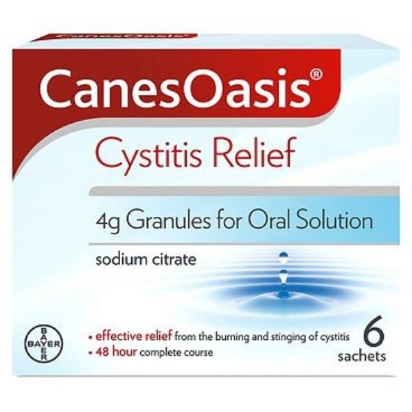 Canesoasis - Cystitis Relief Cranberry Flavour Oral Solution 4g - Medaid