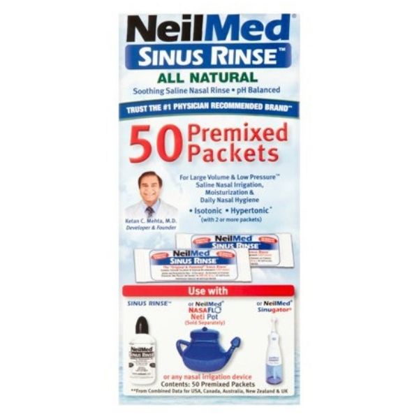 Neilmed - Sinus Rinse Premixes Sachets 50s - Medaid International