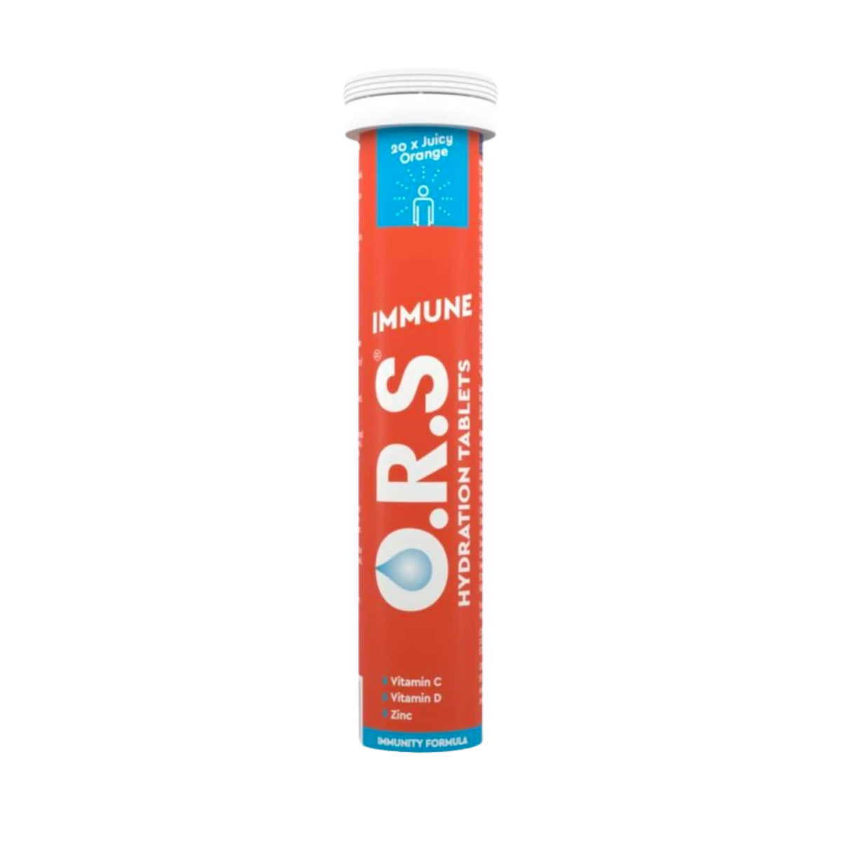 O.R.S - Immune Support Juicy Orange Flavour Hydration 20 Tablets - Medaid International