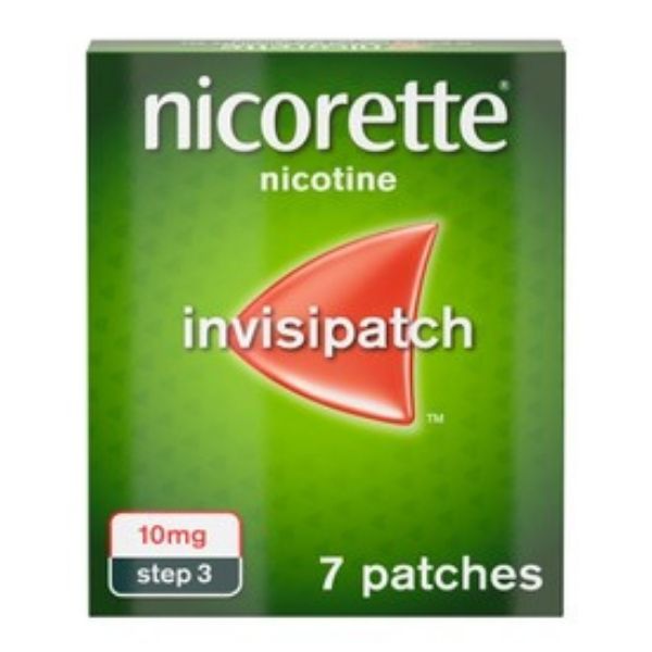 Nicorette - InvisiPatch 7 Patches 10mg - Medaid International