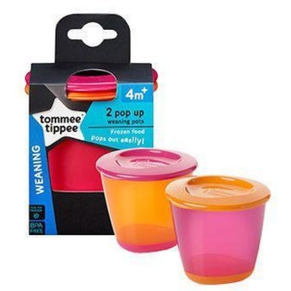 Tommee Tippee - Pop Up Pots 4m+ - Medaid International